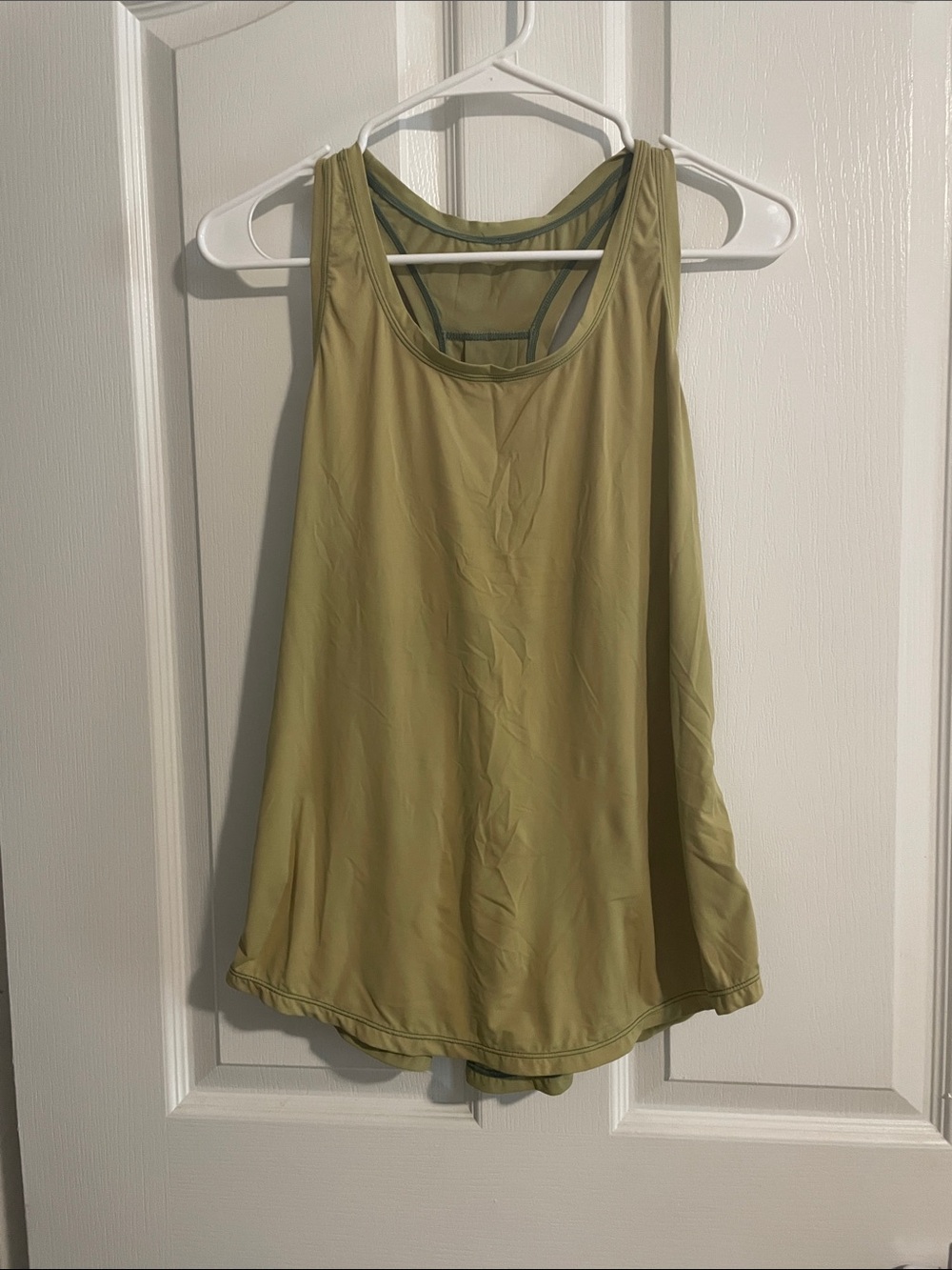 lululemon athletica Olive Green Tank Top